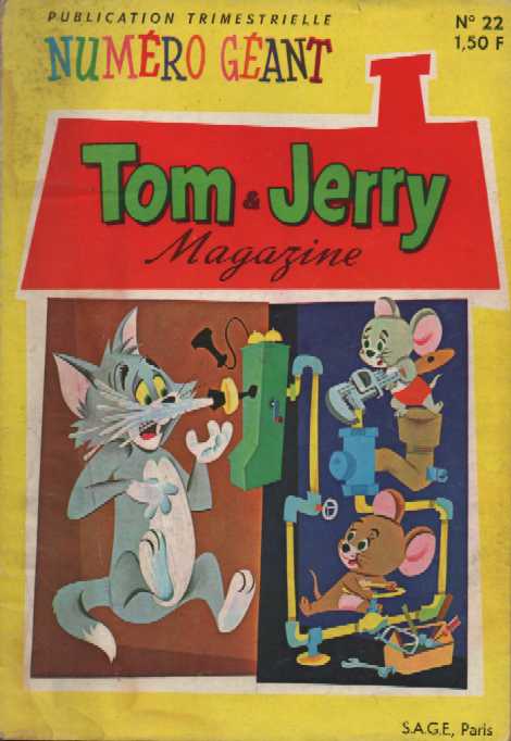 Scan de la Couverture Tom et Jerry n 22
